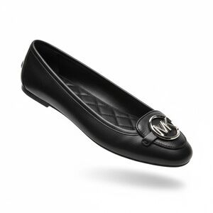 Michael Kors ‘Lillie’ Quilted Black Loafers